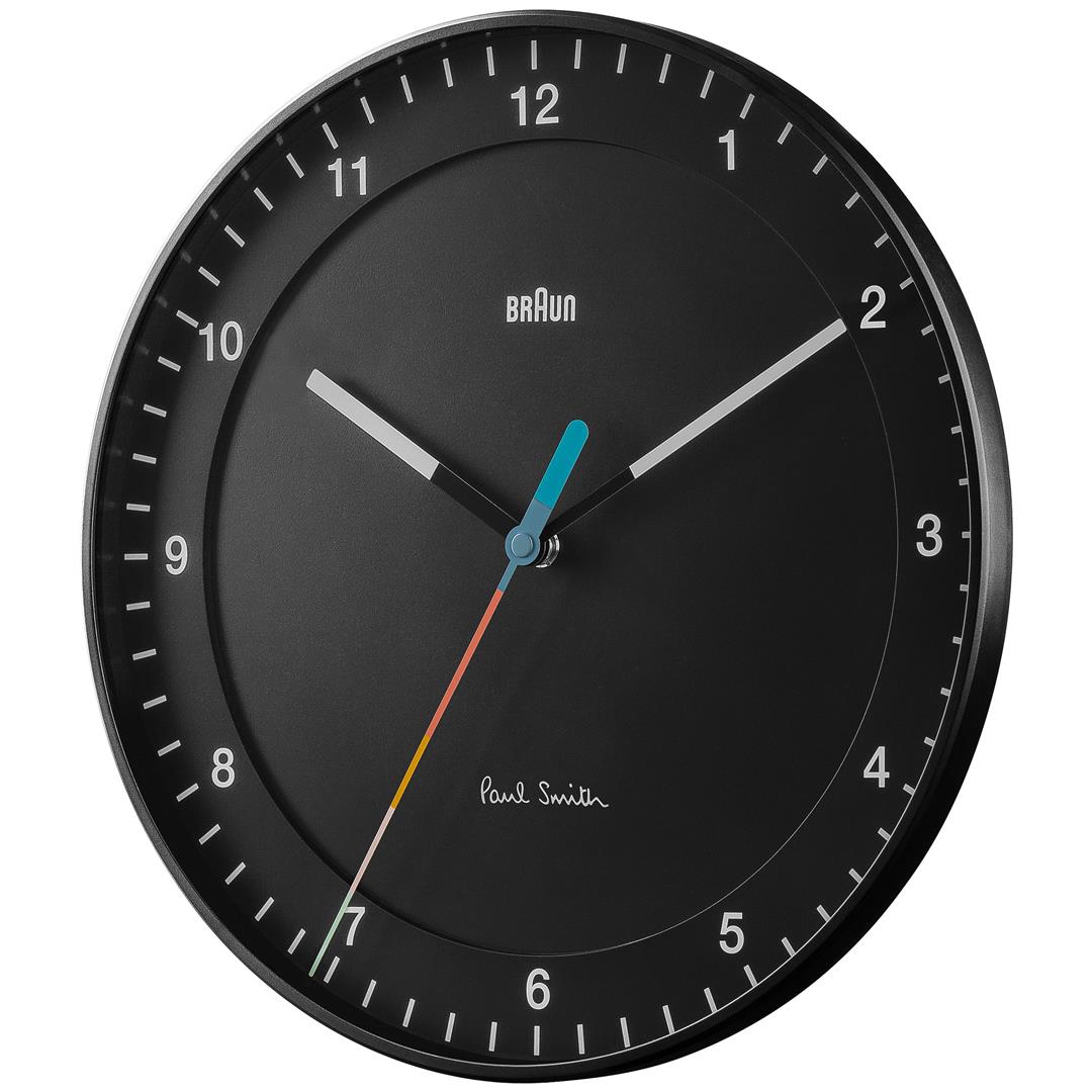 BC17 Braun x Paul Smith limited edition classic large analogue wall cl