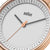 BN0031 Braun ladies classic watch - black dial and rose gold mesh bracelet
