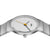 BN0211 Braun ladies classic slim watch - white dial and stainless steel bracelet