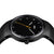 BN0221 Braun gents prestige slim watch - black dial and black rubber strap
