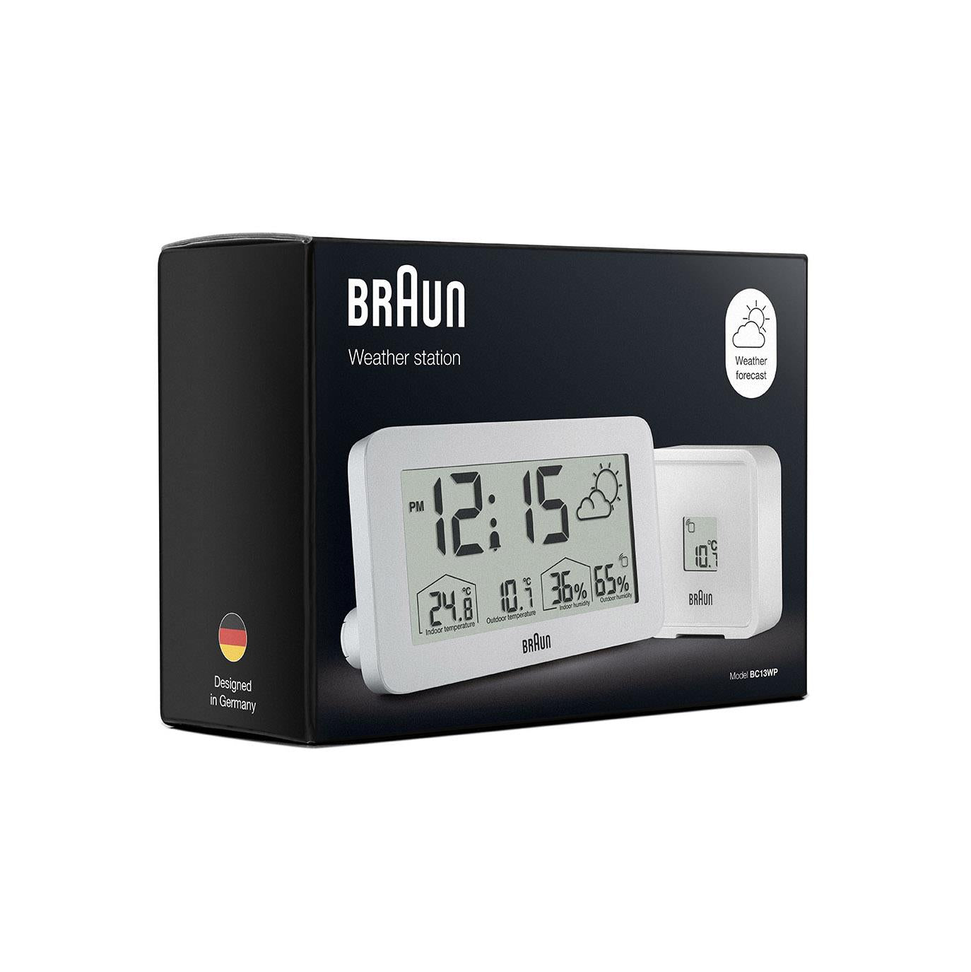 BC13 Braun Digital Weather Station Clock White US Braun Clocks bc13-braun-digital-weather-station-clock-white-us-braun-clocks
