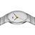 BN0211 Braun ladies classic slim watch - white dial and stainless steel bracelet