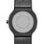 BN0221 Braun gents prestige slim watch - black dial and black rubber strap