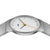 BN0211 Braun gents classic slim watch - white dial and stainless steel bracelet