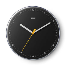 BC26 Braun analogue wall clock - black – US - Braun Clocks & Watches