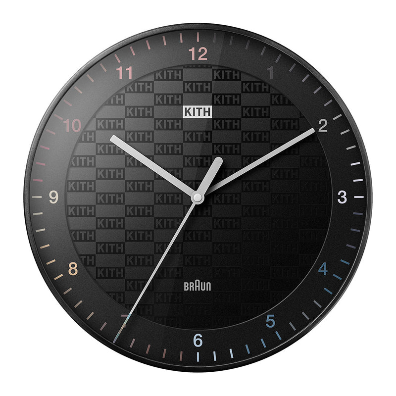 Kith for Braun BC17 Wall Clock Black 購入超安い - clinicaviterbo ...