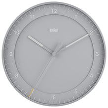 BC17 Braun classic large analogue wall clock - grey – US - Braun