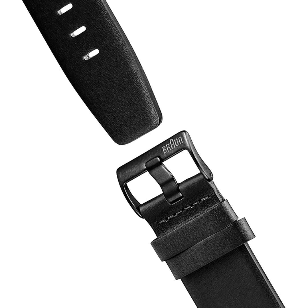 【超特価！】BRAUN ブラウン BN0172BKBKG メンズ クォーツ㊺ BN0172 Braun gents classic watch - black dial and black leather