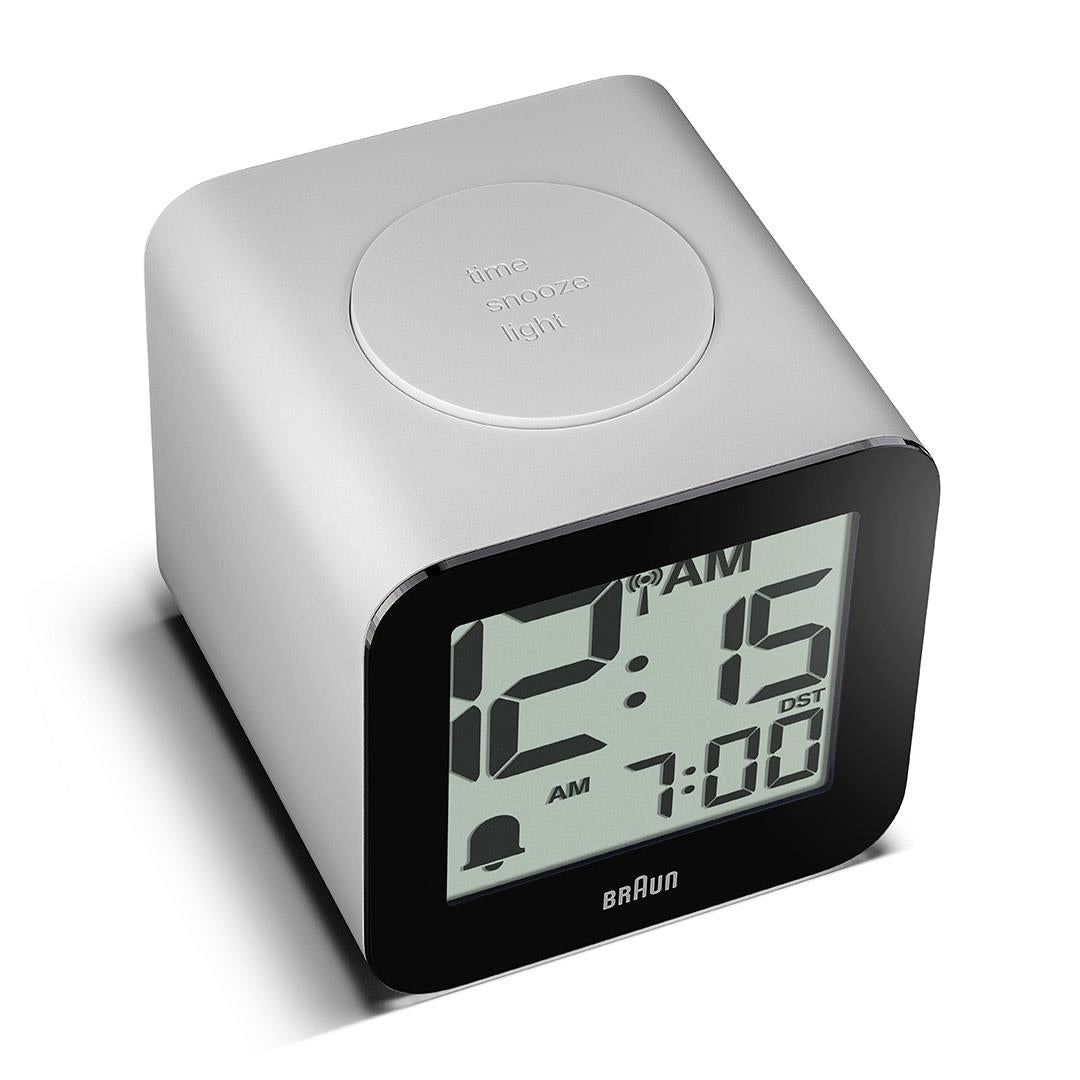 快適グッズ・旅行小物 BRAUN Digital Alarm Clock BC21G BC21 Braun digital wireless charging alarm clock - grey