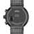 BN0095 Braun gents prestige chronograph watch - black dial and black rubber strap