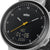 BN0299 Braun gents step counter watch - black dial and black silicone strap