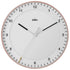 BC17 Braun Classic Large Analogue Wall Clock - Rose/White