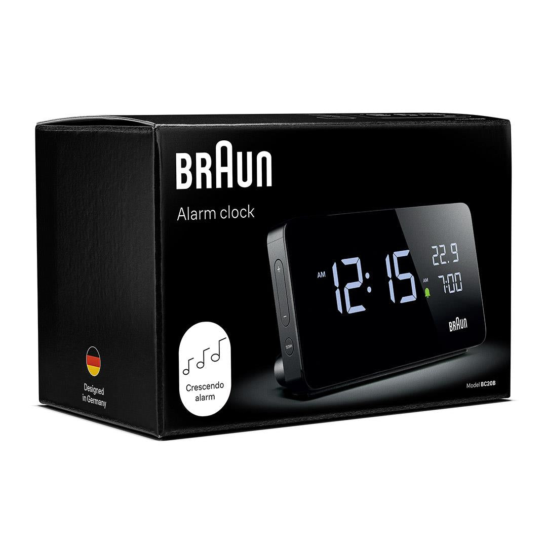 BRAUN Digital Clock BNC016BK ブラック 61NuC7oOpPL._AC_UF350,