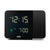 BC15 Braun digital projection alarm clock - black
