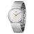 BN0211 Braun gents classic slim watch - white dial and stainless steel bracelet