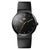 BN0221 Braun gents prestige slim watch - black dial and black rubber strap
