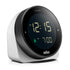 BC24W Braun Touch Display Digital Alarm Clock - White