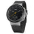 BN0299 Braun gents step counter watch - black dial and black silicone strap