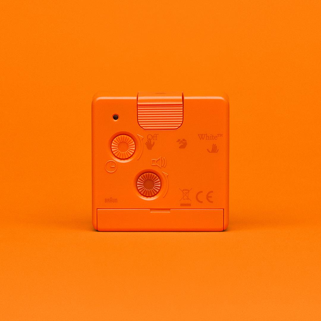 Virgil Abloh Braun Off-White Alarm Clock Orange