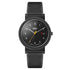 Gents AW10 EVO Classic Watch with Black Leather Strap With Black Details