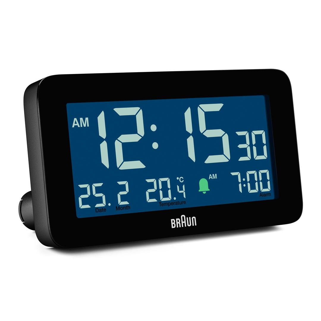 BC10 Braun Digital Alarm Clock - Black Clocks US