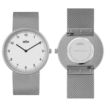 【美品・完動品】80s Braun quartz ABW30 BN0281 Braun unisex analogue interchangeable watch set - white