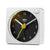 BC02X Braun Classic Analogue Travel Alarm Clock - White & Black