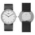 Braun Gents BN0281 Analogue Interchangeable Watch Set - White Dial and Grey Silicon Strap & Additional Black Silicon Strap