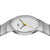 Braun Ladies BN0211 Classic Slim Watch - White Dial and Stainless Steel Bracelet