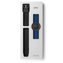 BN0021 Braun gents classic watch - black dial and silver