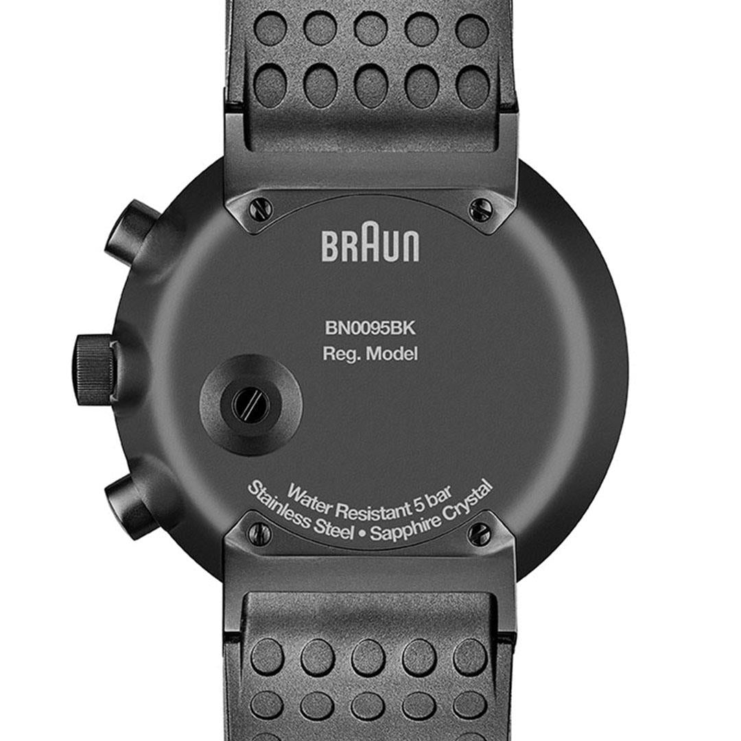 BRAUN クロノグラフ腕時計　BN0095bk
