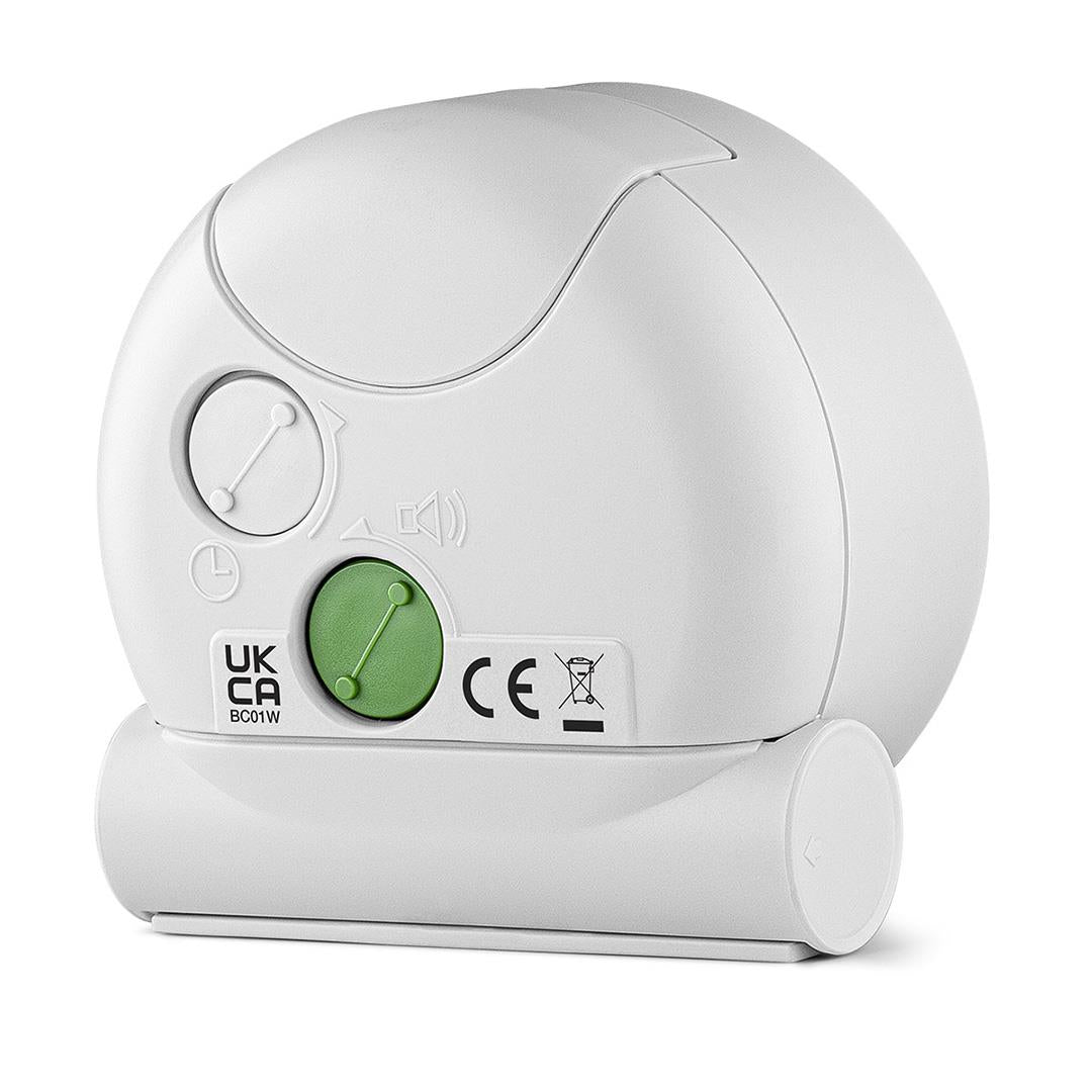 BC01 Braun classic analogue alarm clock - white – US - Braun