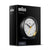 BC12 Braun Classic Analogue Alarm Clock - Black & White