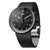 Braun Gents BN0095 Prestige Chronograph Watch - Black Bezel and Black Rubber Strap