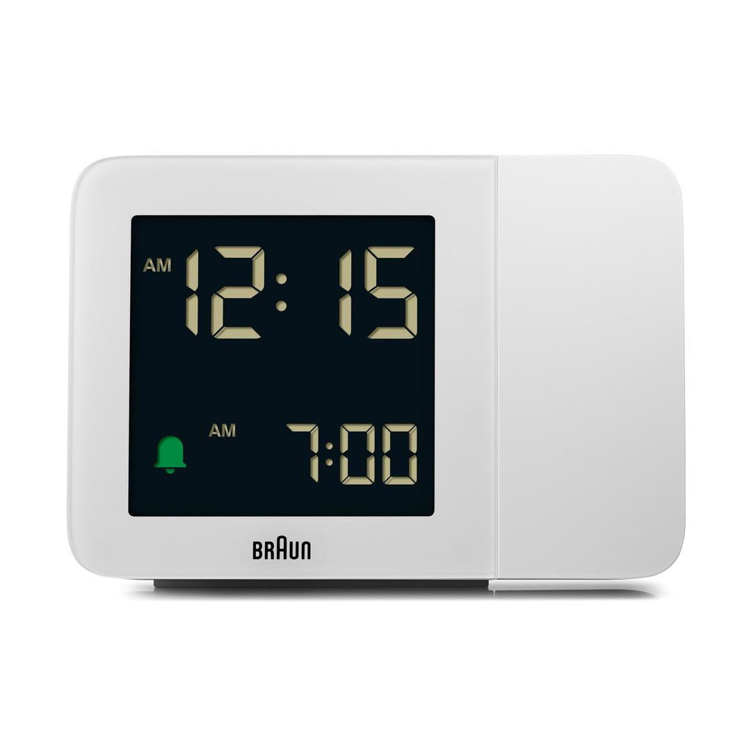 Braun Réveil à Quartz Plastique Blanc Normal Braun Réveil à Quartz Plastique Blanc Normal